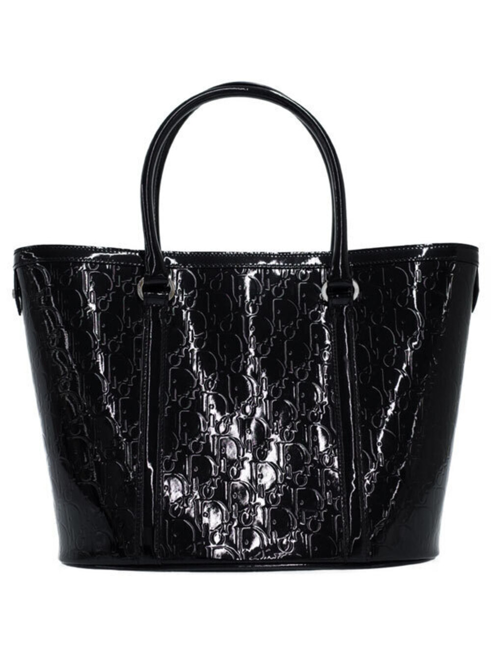 Christian Dior Ultimate Tote Diorissimo Trotter Tote bag black embossed